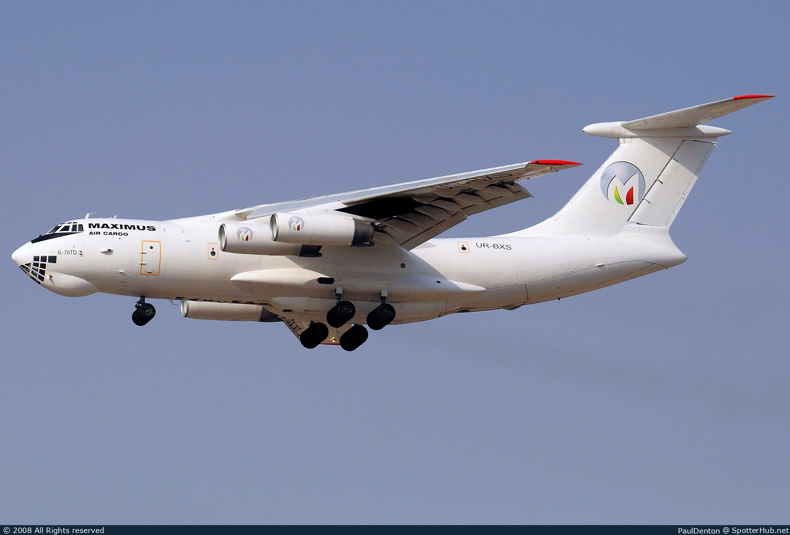 Photo of UR-BXS - Ilyushin Il-76TD operated by Maximus Air Cargo