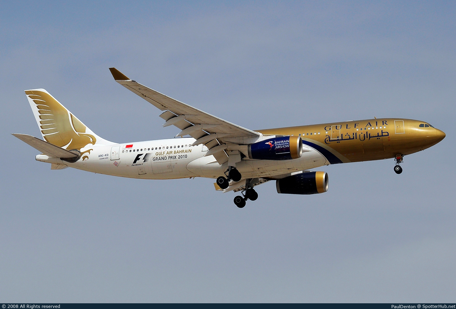 Photo of A9C-KD - Airbus A330-243 operated by Gulf Air