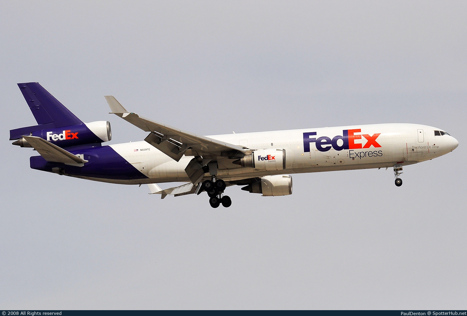 Photo of N602FE - McDonnell Douglas MD-11(F) operated by FedEx