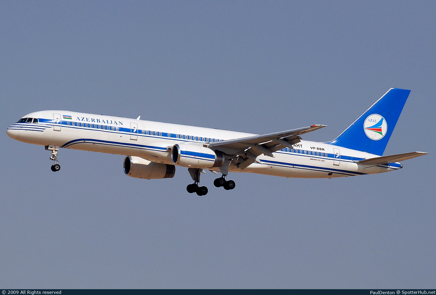 Photo of VP-BBR - Boeing 757-22L operated by Azerbaijan Airlines