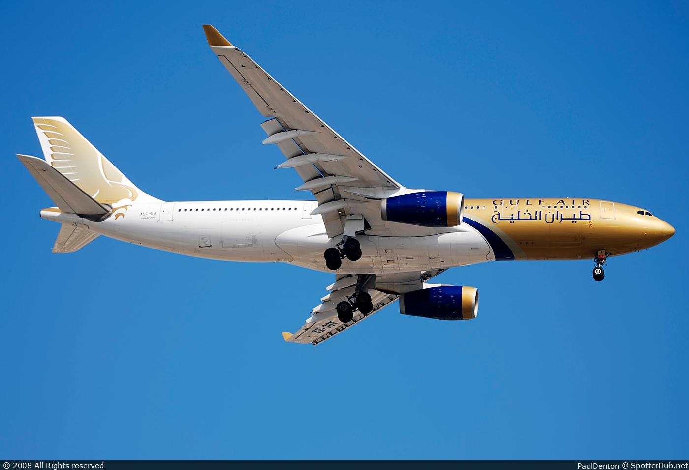 Photo of A9C-KA - Airbus A330-243 operated by Gulf Air