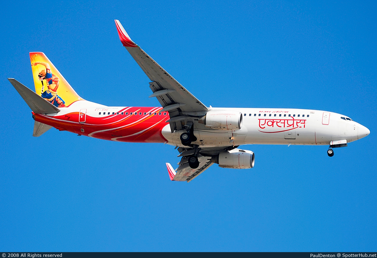 Photo of VT-AXE - Boeing 737-8Q8 operated by Air India Express