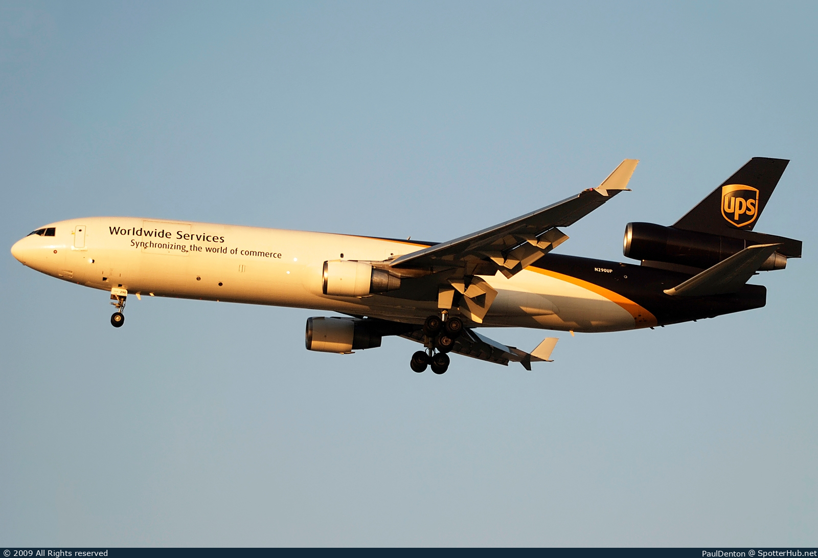 Photo of N290UP - McDonnell Douglas MD-11(F) operated by UPS United Parcel Service