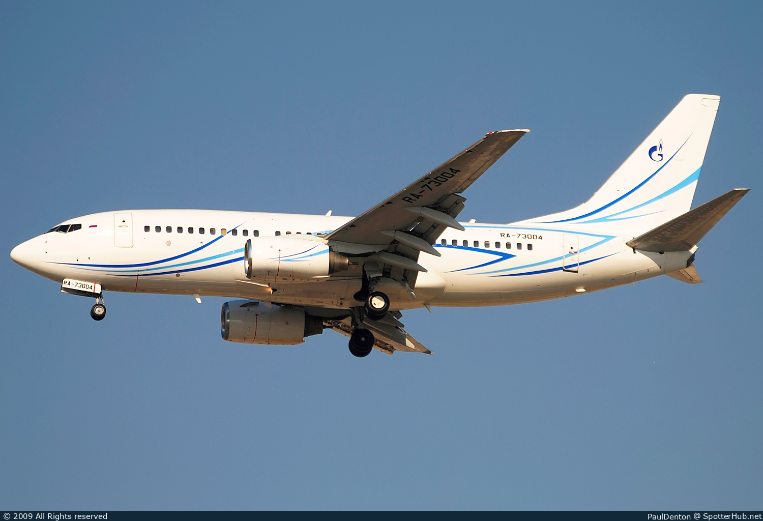 Photo of RA-73004 - Boeing 737-76N operated by Gazpromavia