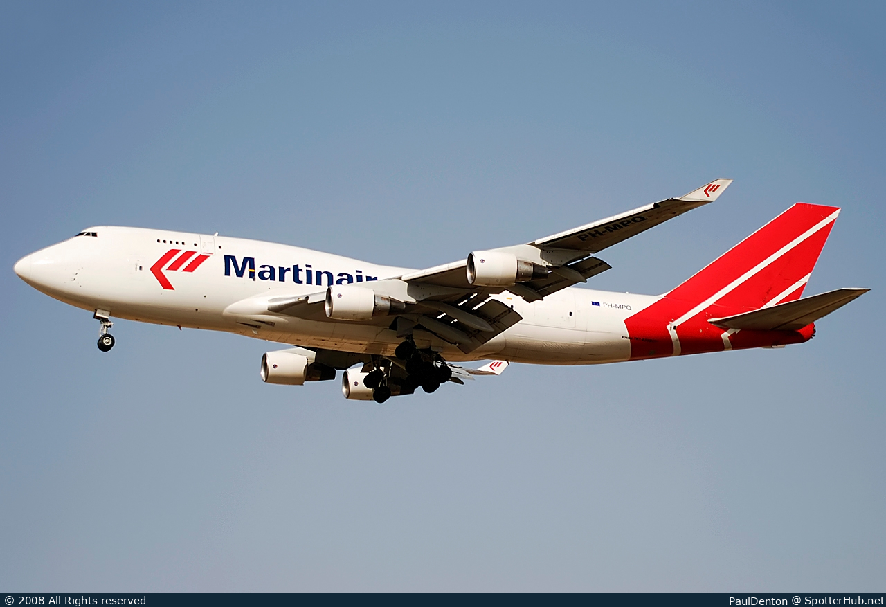 Photo of PH-MPQ - Boeing 747-412(BCF) operated by Martinair Cargo
