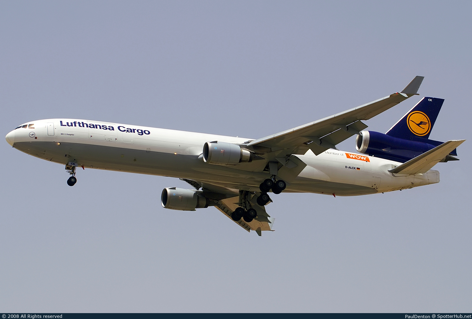 Photo of D-ALCK - McDonnell Douglas MD-11(F) operated by Lufthansa Cargo