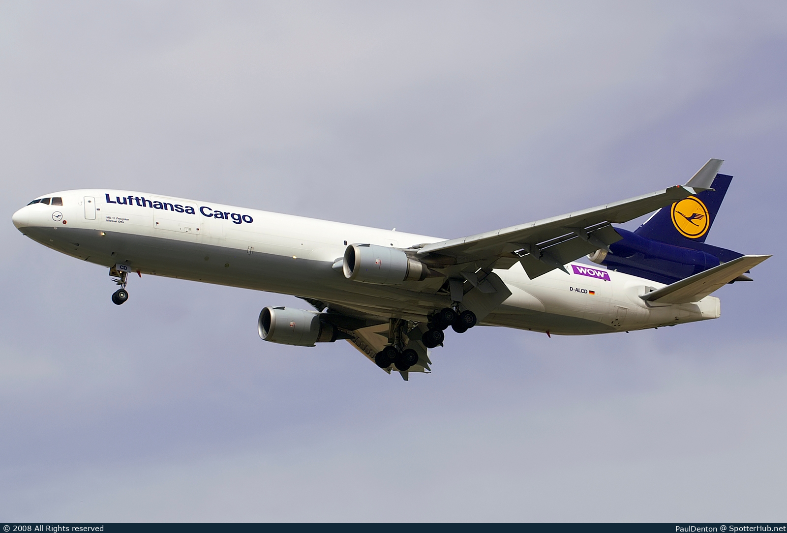 Photo of D-ALCD - McDonnell Douglas MD-11(F) operated by Lufthansa Cargo