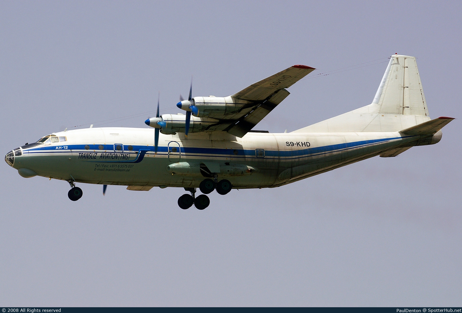 Photo of S9-KHD - Antonov An-12B operated by Transliz Aviation