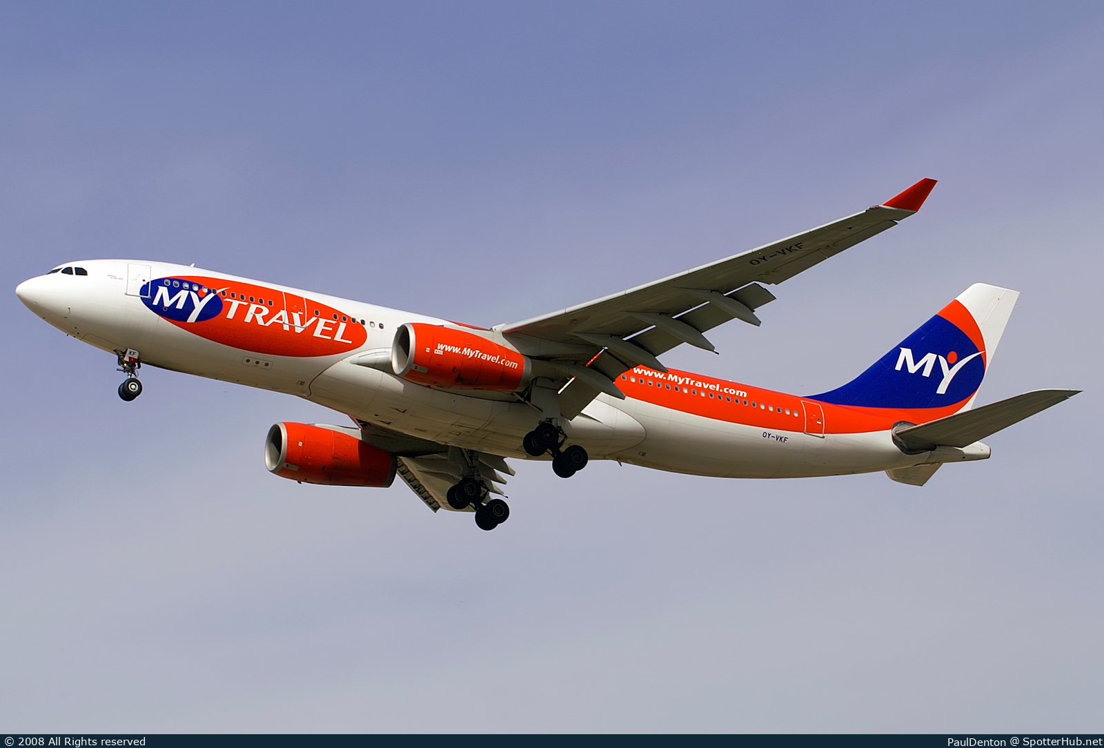 Photo of OY-VKF - Airbus A330-243 operated by MyTravel Airways Denmark