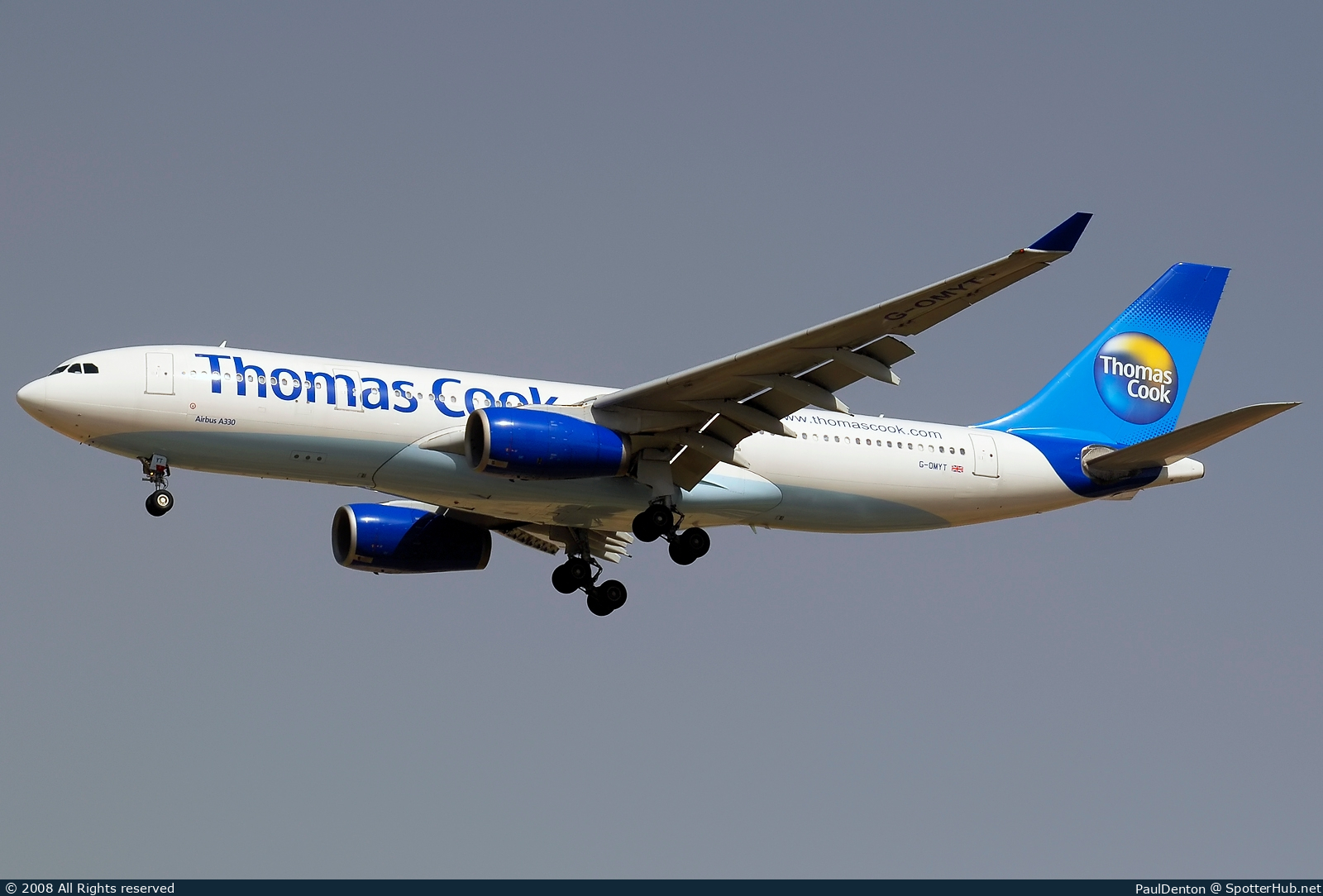 Photo of G-OMYT - Airbus A330-243 operated by MyTravel Airways