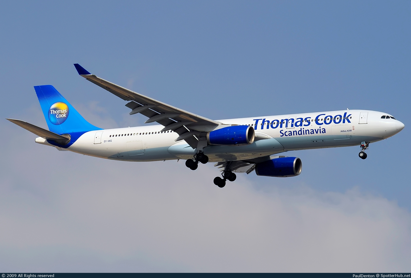 Photo of OY-VKG - Airbus A330-343 operated by Thomas Cook Airlines Scandinavia