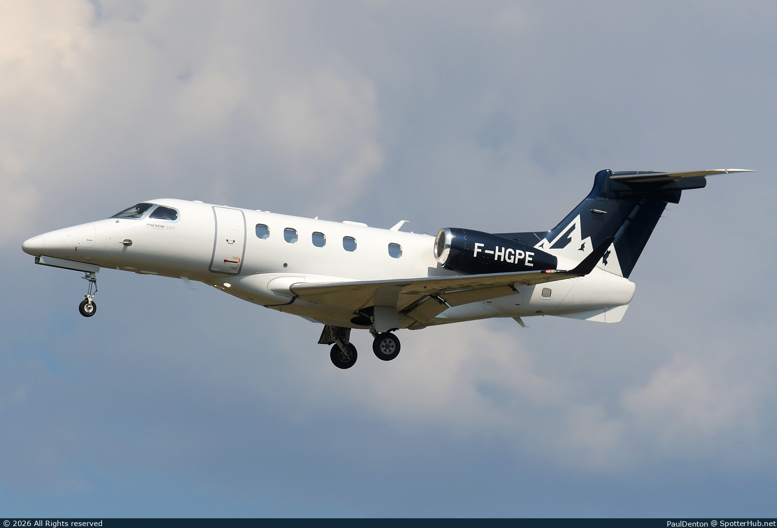 Photo of F-HGPE - Embraer Phenom 300E operated by Pan Européenne Air Service