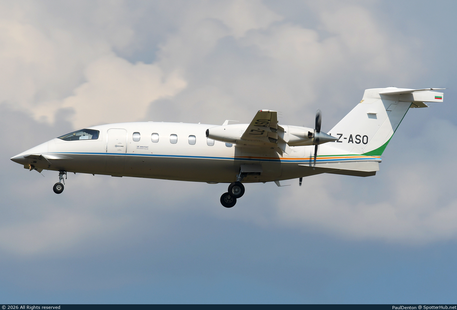Photo of LZ-ASO - Piaggio P.180 Avanti II operated by Aviostart