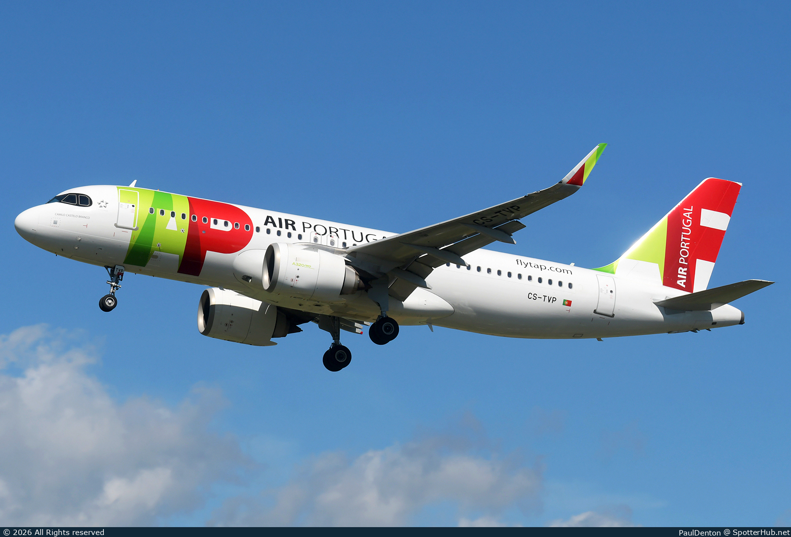 Photo of CS-TVP - Airbus A320-251N operated by TAP Air Portugal