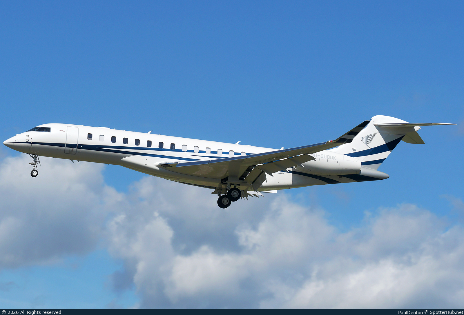 Photo of 9H-8000K - Bombardier Global 8000 operated by Comlux Aviation Malta