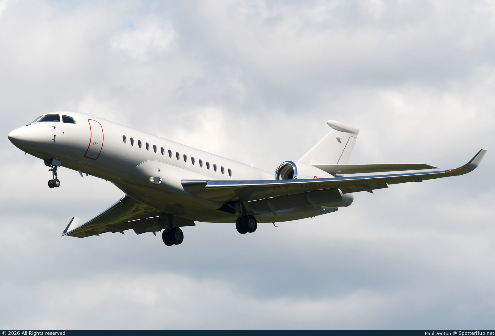 Photo of OY-NRG - Dassault Falcon 6X operated by Air Alsie