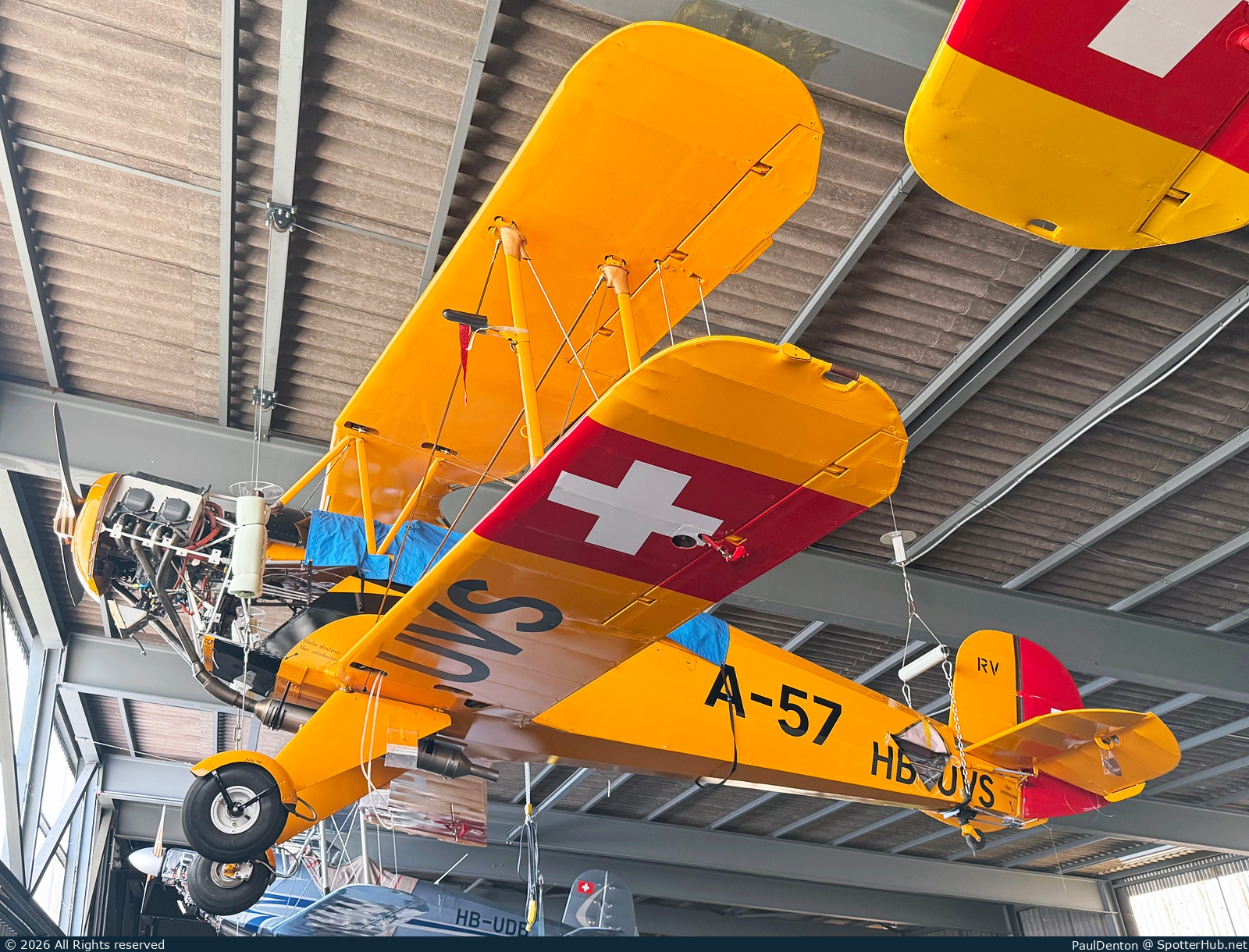 Photo of HB-UVS - Bücker Bü 131APM Jungmann operated by Private