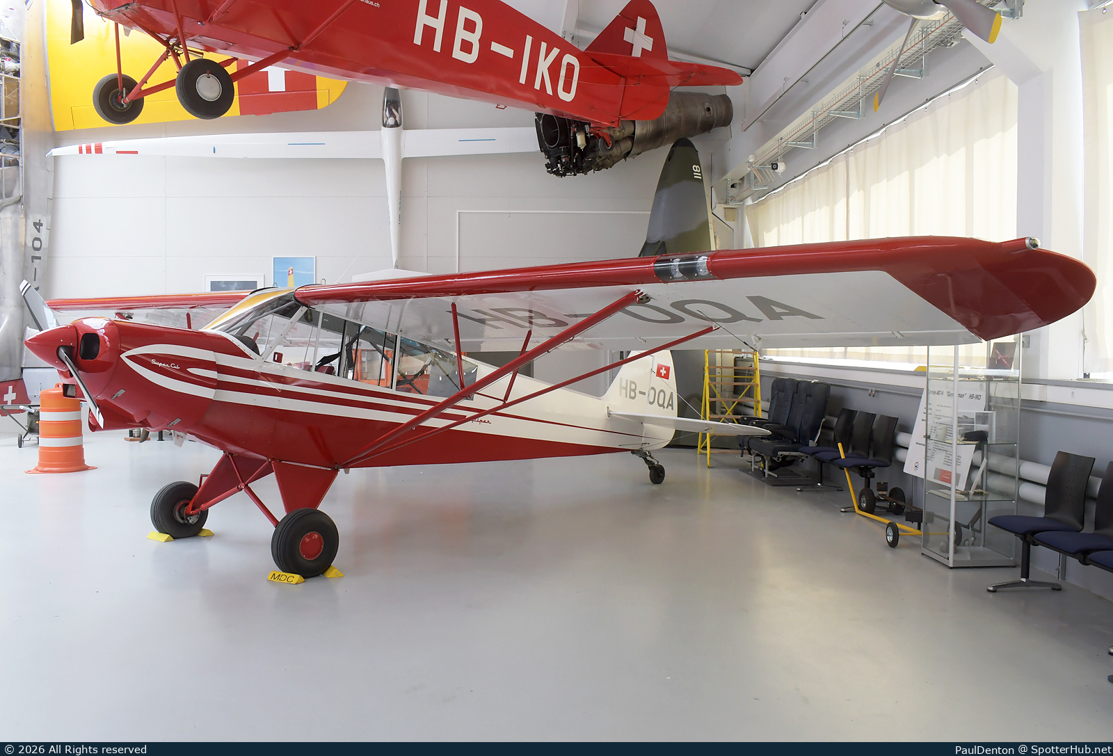 Photo of HB-OQA - Piper PA-18-150 Super Cub operated by FliegerMuseum Oberaargau