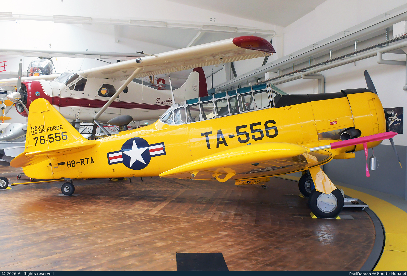 Photo of HB-RTA - North American AT-6A Harvard IIA operated by Private
