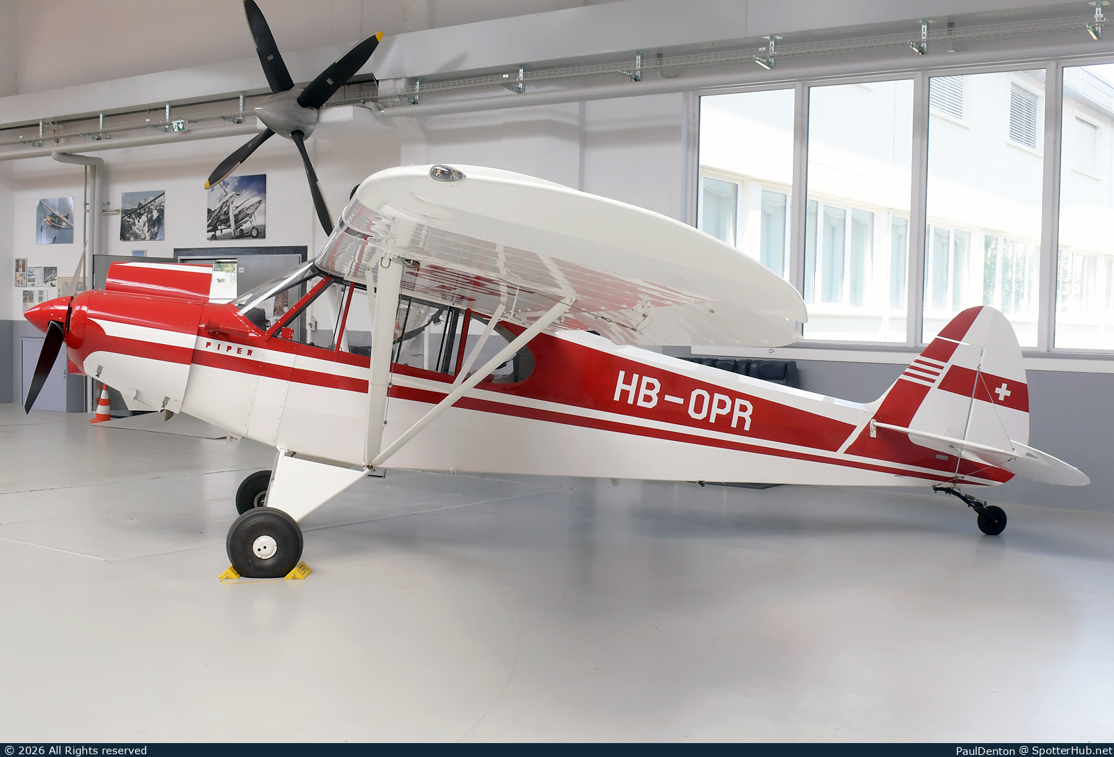 Photo of HB-OPR - Piper PA-18-150 Super Cub operated by FliegerMuseum Oberaargau