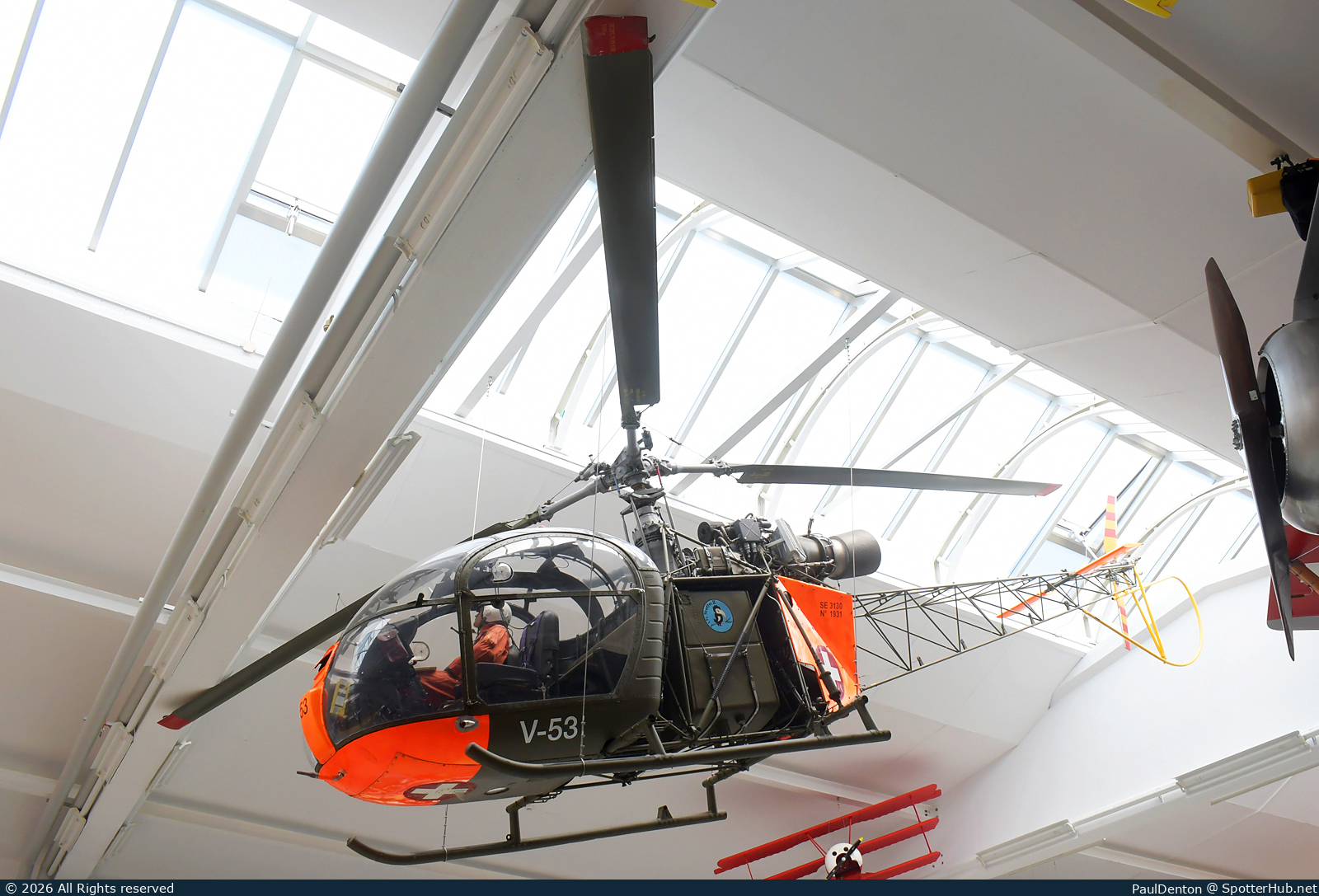 Photo of V-53 - Aérospatiale SE3130 Alouette II operated by Swiss Air Force