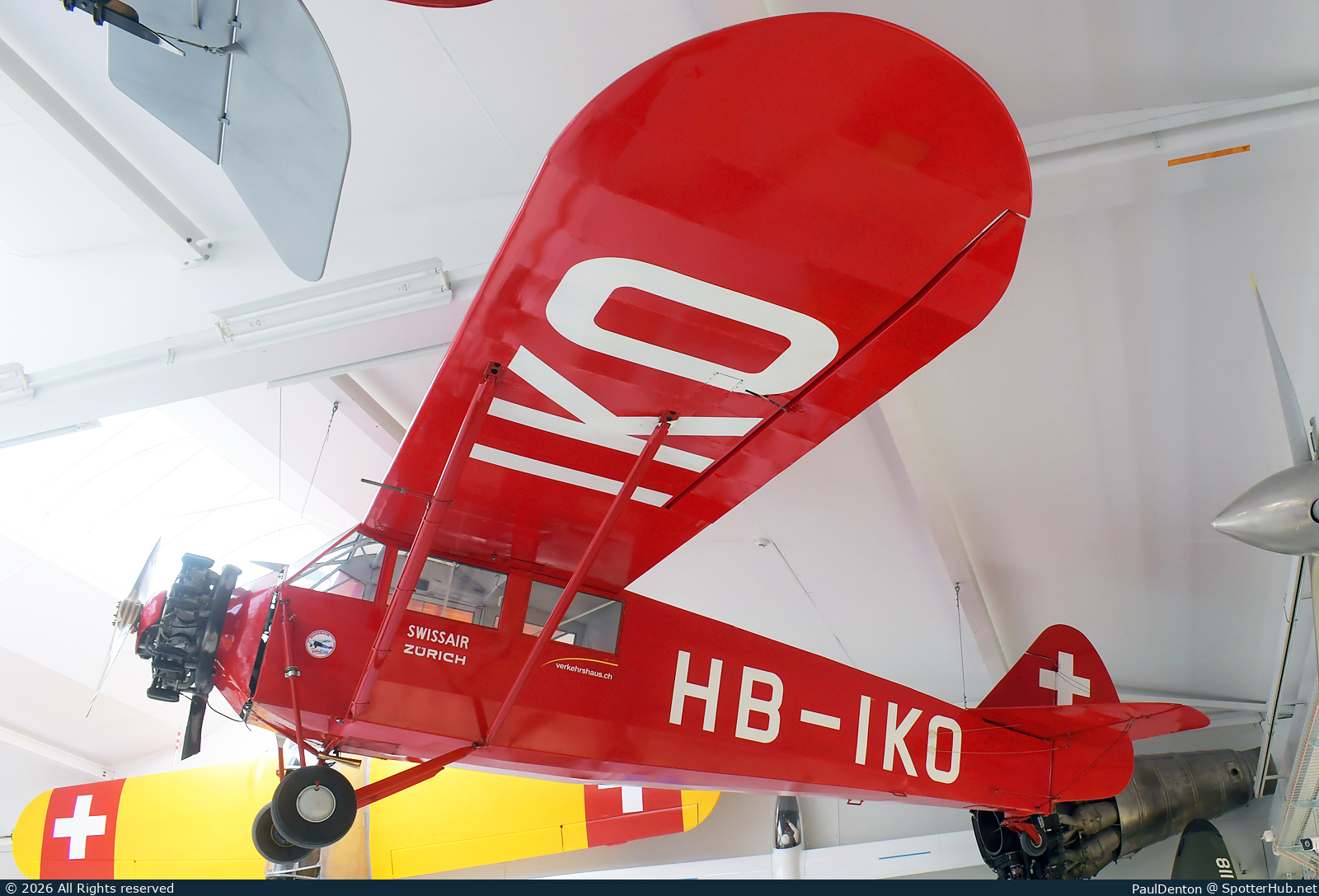 Photo of HB-IKO - Comte AC-4 Gentleman operated by FliegerMuseum Oberaargau