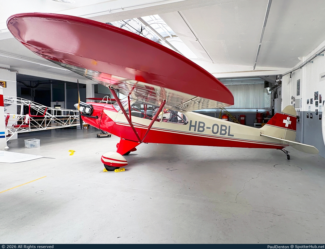 Photo of HB-OBL - Piper J-3C-65 Cub operated by FliegerMuseum Oberaargau
