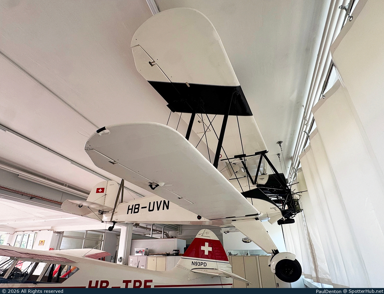Photo of HB-UVN - CASA 1.131E Jungmann [Bücker Bü 131] operated by FliegerMuseum Oberaargau