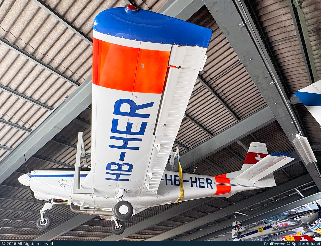 Photo of HB-HER - FFA AS 202/15 Bravo operated by Private
