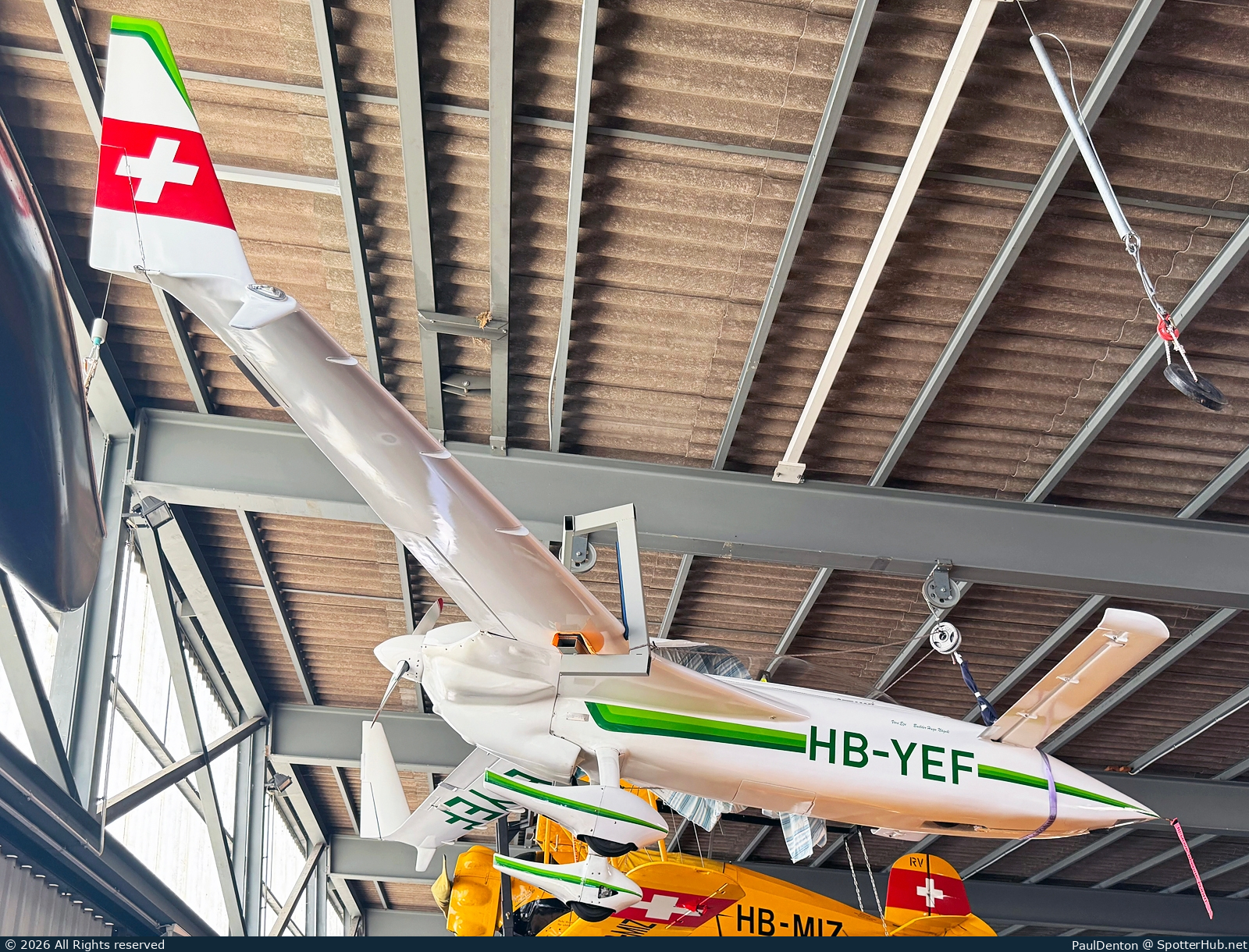 Photo of HB-YEF - Rutan 33 VariEze operated by Private