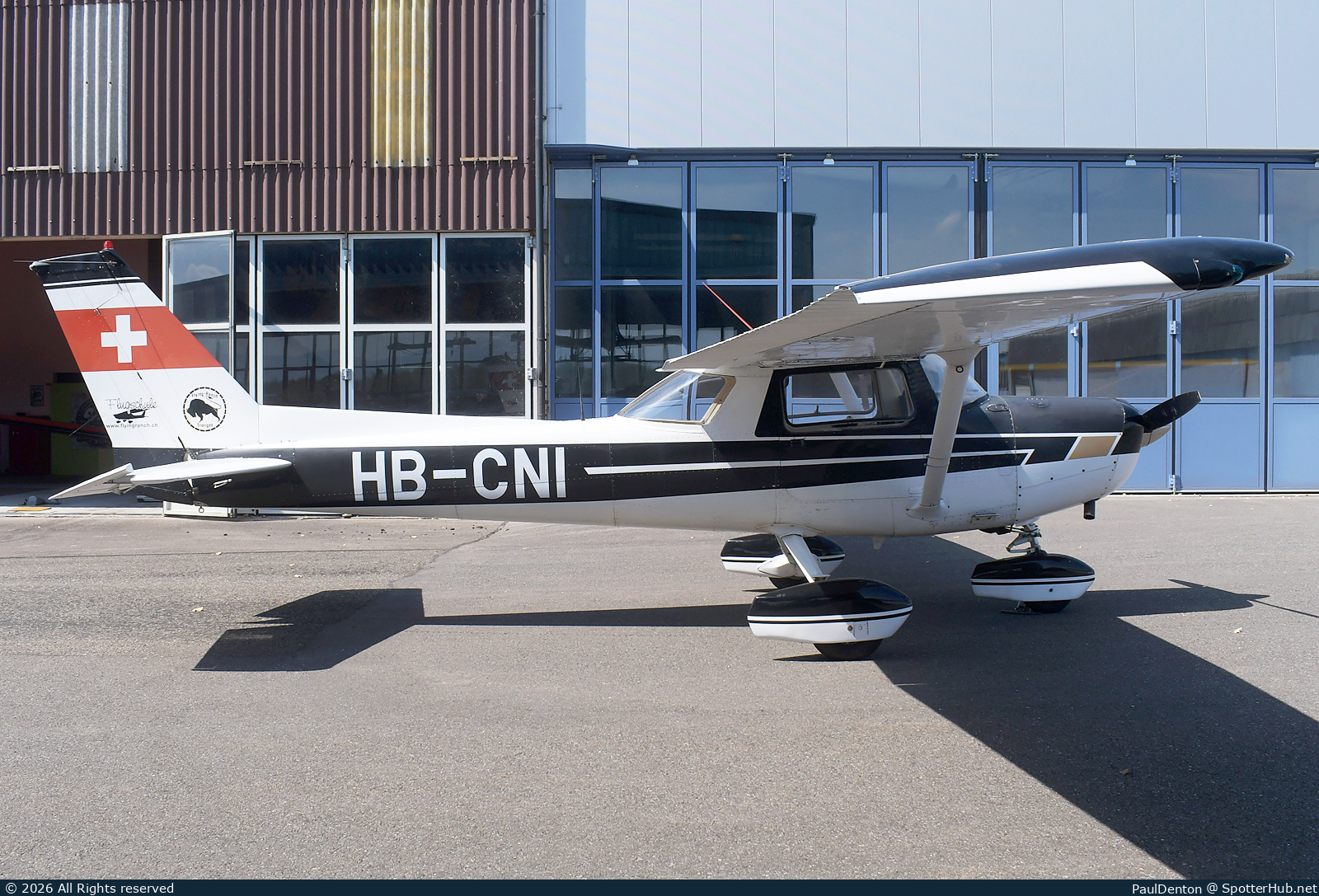 Photo of HB-CNI - Reims-Cessna F152 operated by Flying-Ranch Triengen