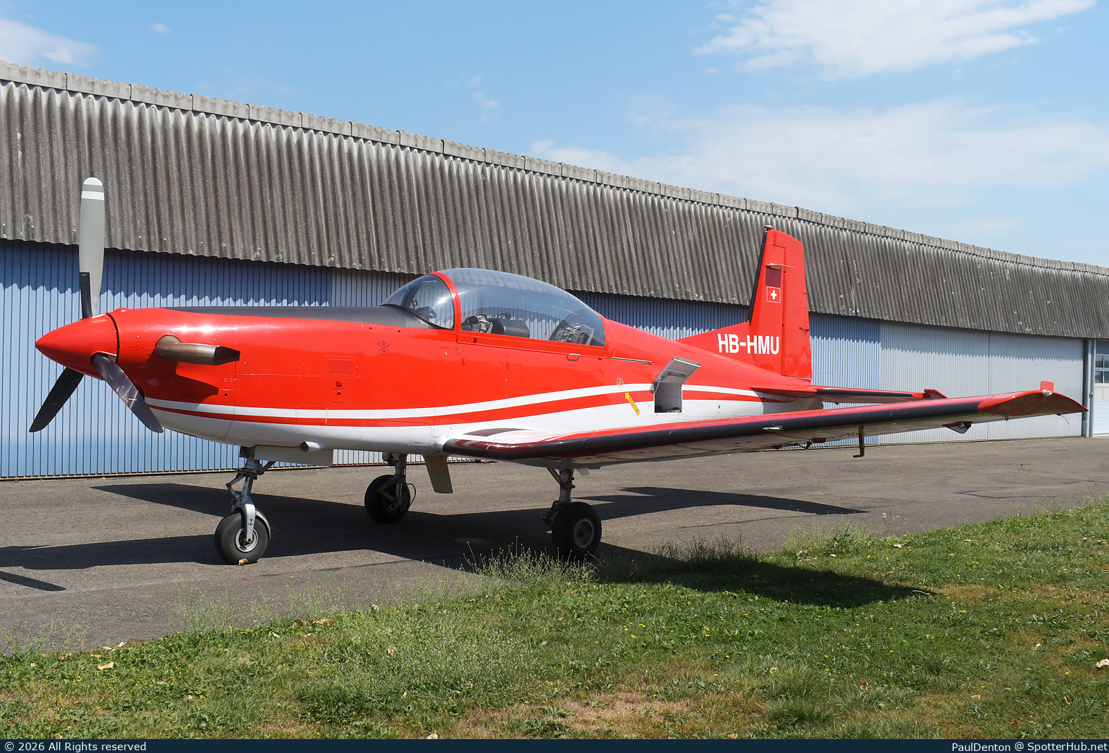 Photo of HB-HMU - Pilatus PC-7 operated by Private