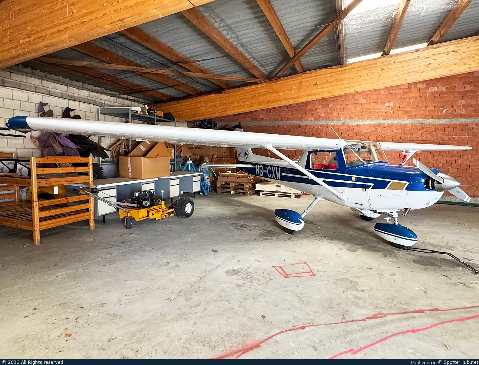 Photo of HB-CXW - Reims-Cessna F152 operated by Flying-Ranch Triengen
