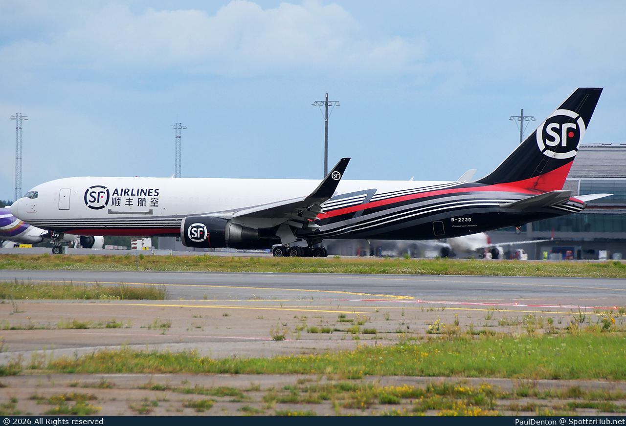 Photo of B-222D - Boeing 767-38E(ER)(BCF) operated by SF Airlines