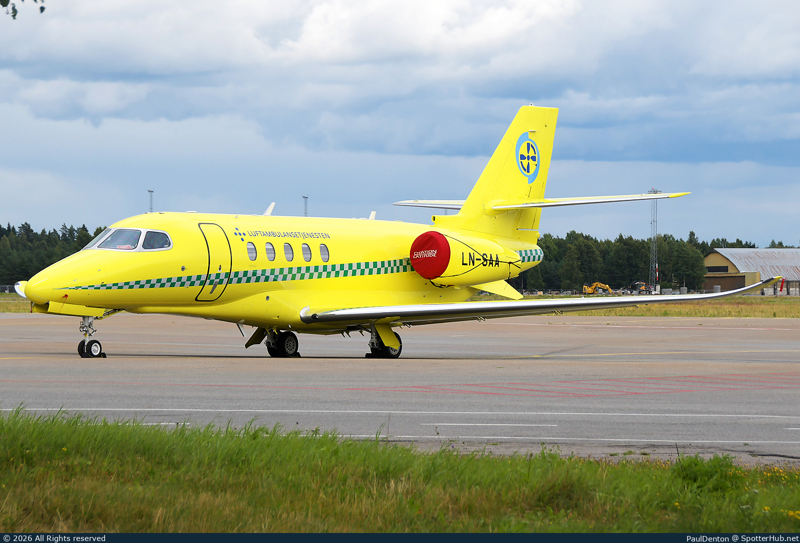 Photo of LN-SAA - Cessna 680A Citation Latitude operated by Babcock Scandinavian AirAmbulance
