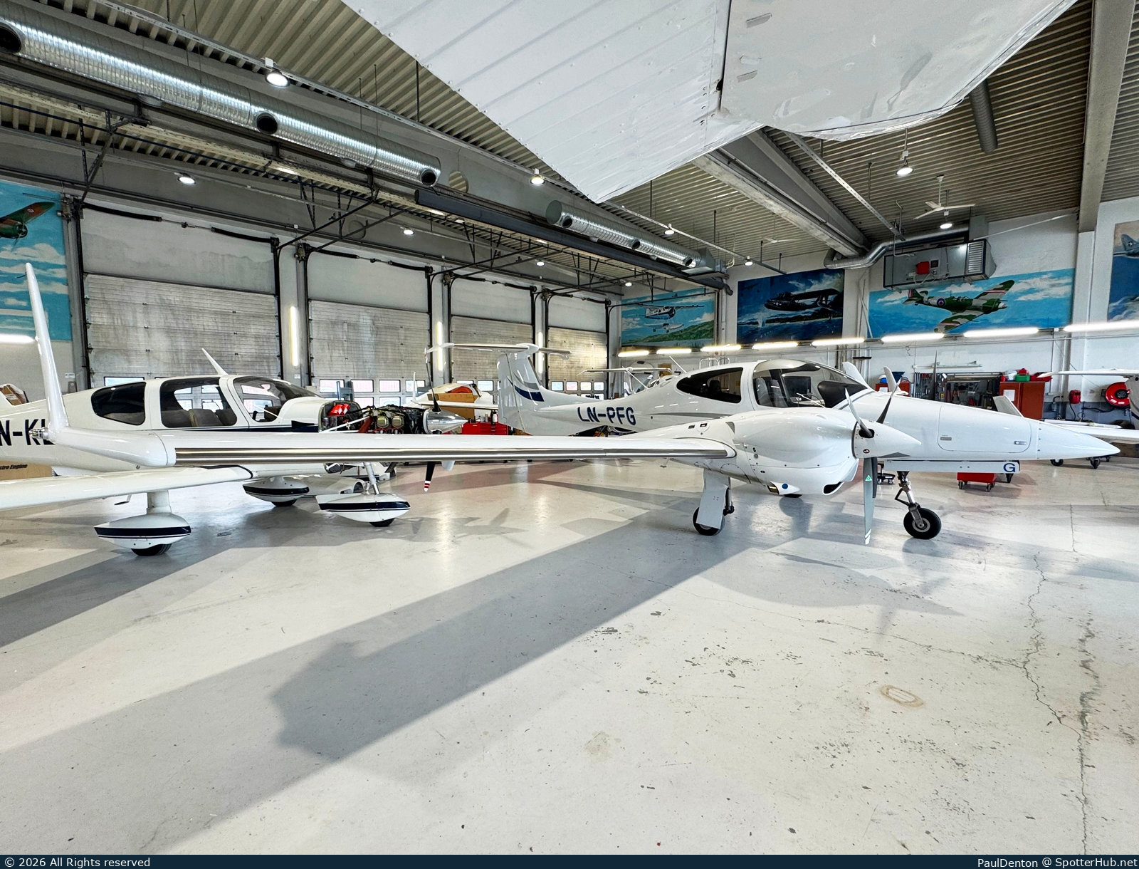 Photo of LN-PFG - Diamond DA42 NG Twin Star operated by OSM Aviation Academy
