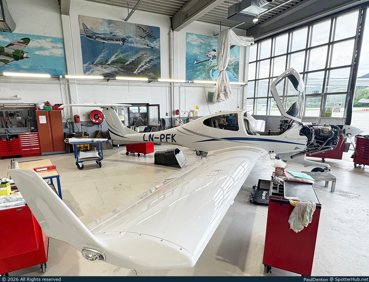 Photo of LN-PFK - Diamond DA40 NG Diamond Star operated by OSM Aviation Academy