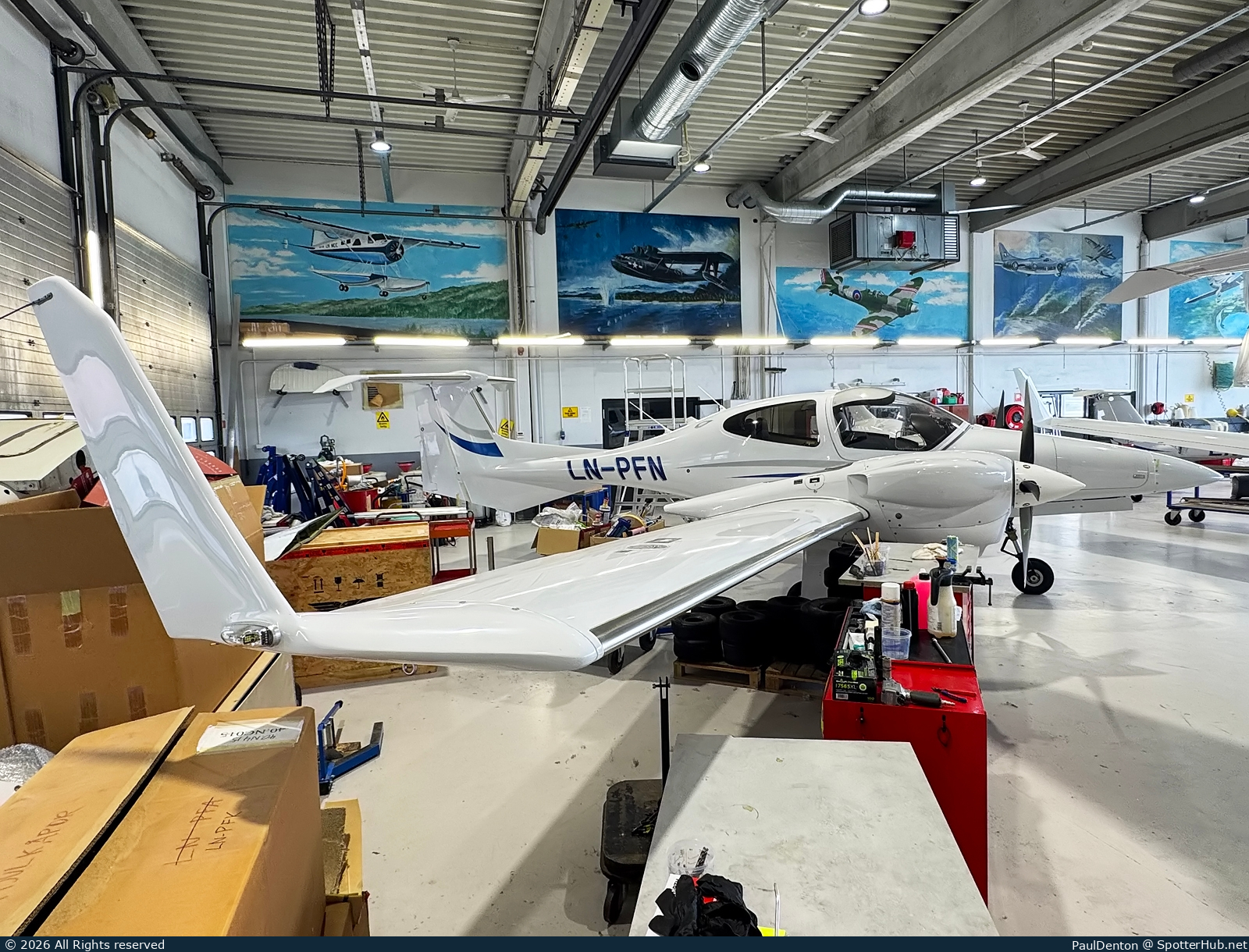 Photo of LN-PFN - Diamond DA42 NG Twin Star operated by OSM Aviation Academy