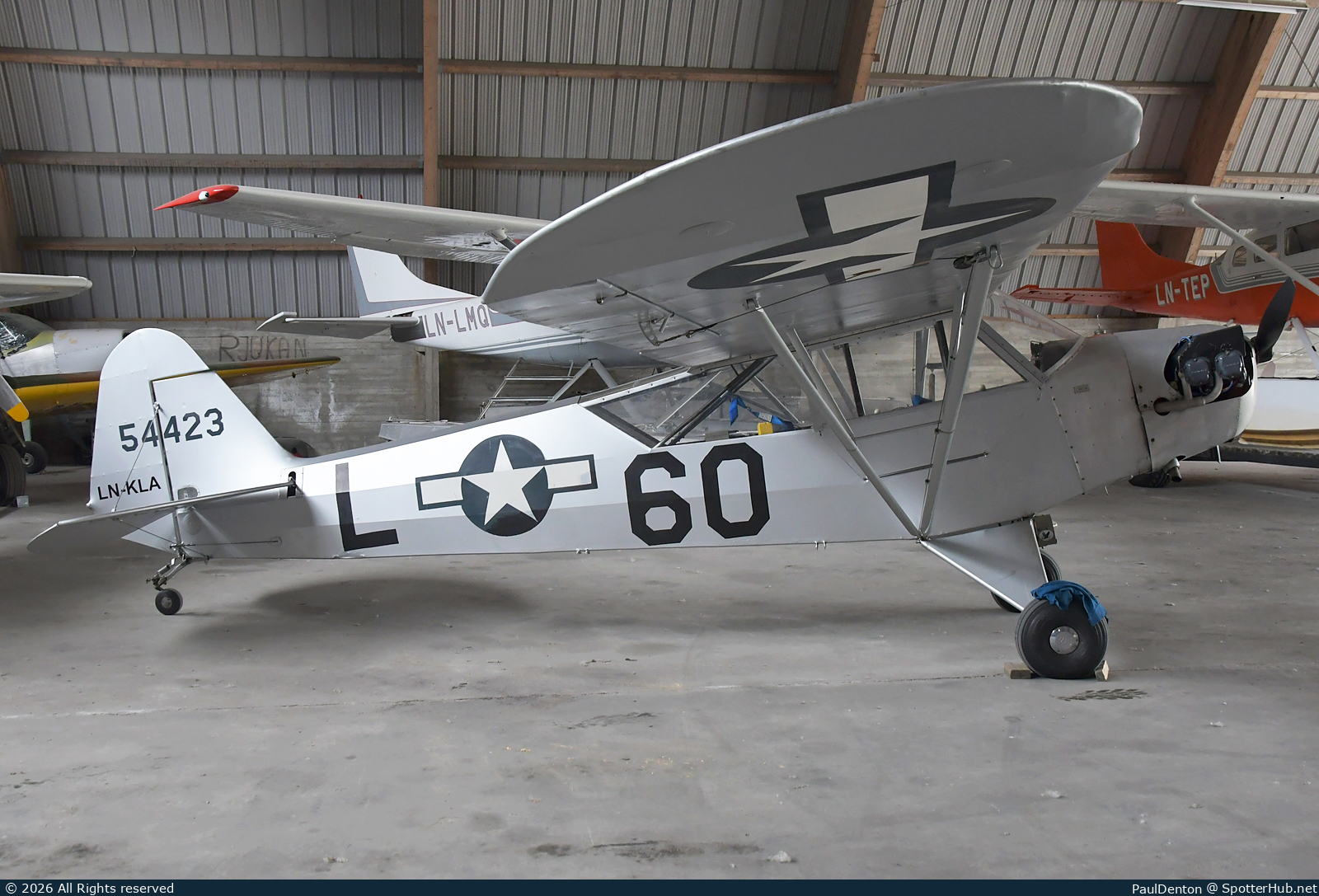 Photo of LN-KLA - Piper L-4J Grasshopper operated by Private