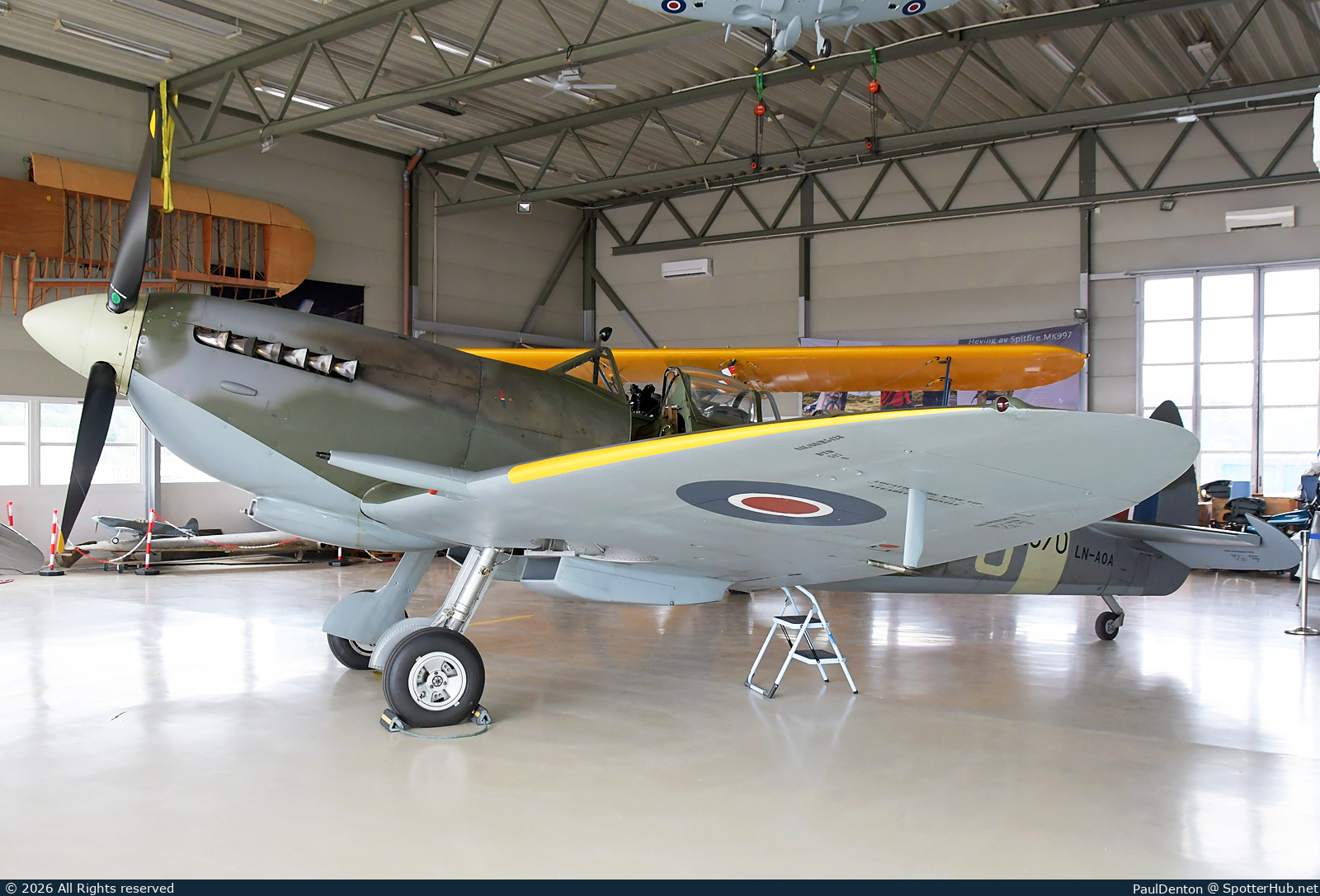 Photo of LN-AOA - Supermarine 509 Spitfire T.9 operated by Norwegian Flying Aces