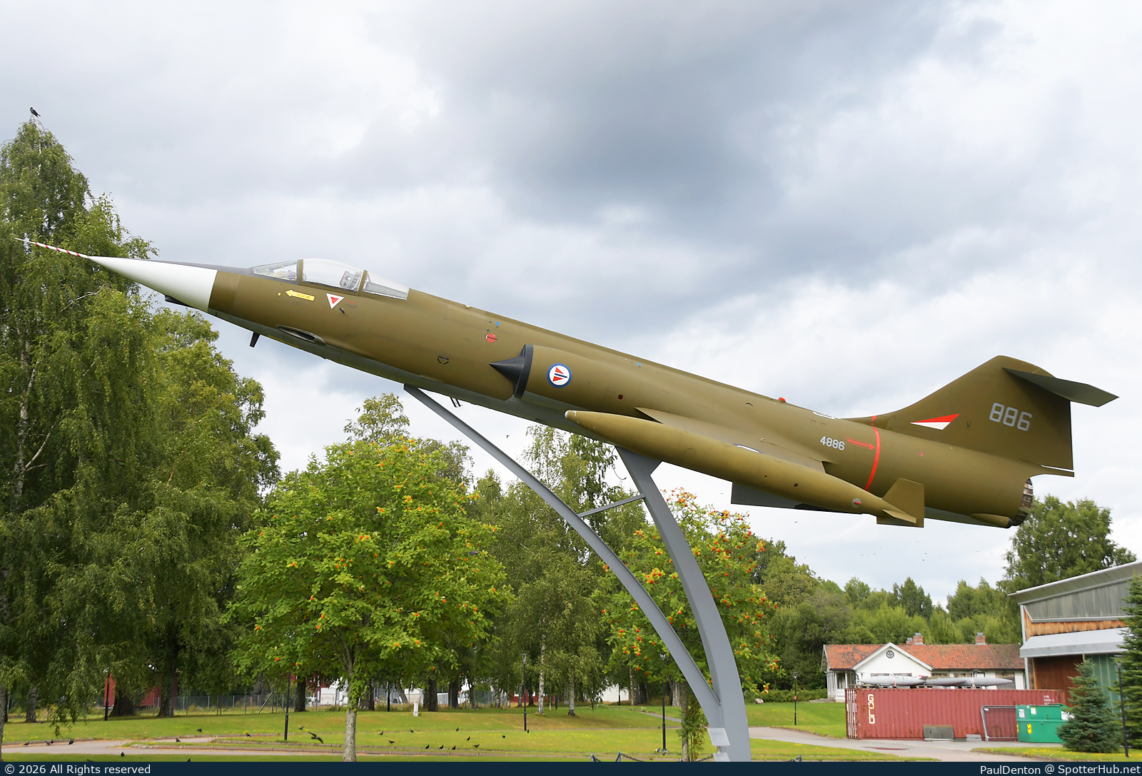 Photo of 886 - Canadair CF-104 Starfighter at Norwegian Armed Forces Aircraft Collection Museum