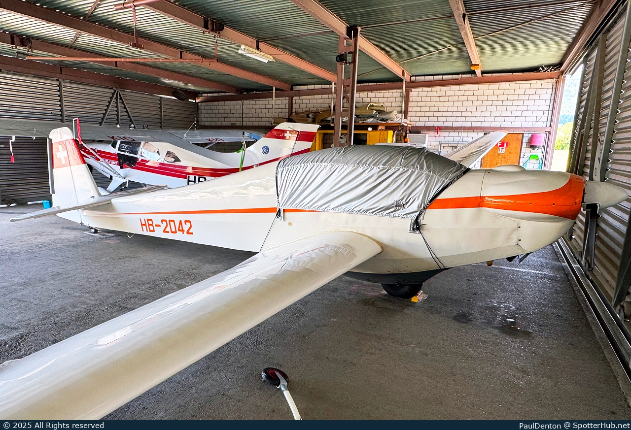 Photo of HB-2042 - Scheibe SF 28A Tandem Falke operated by Private
