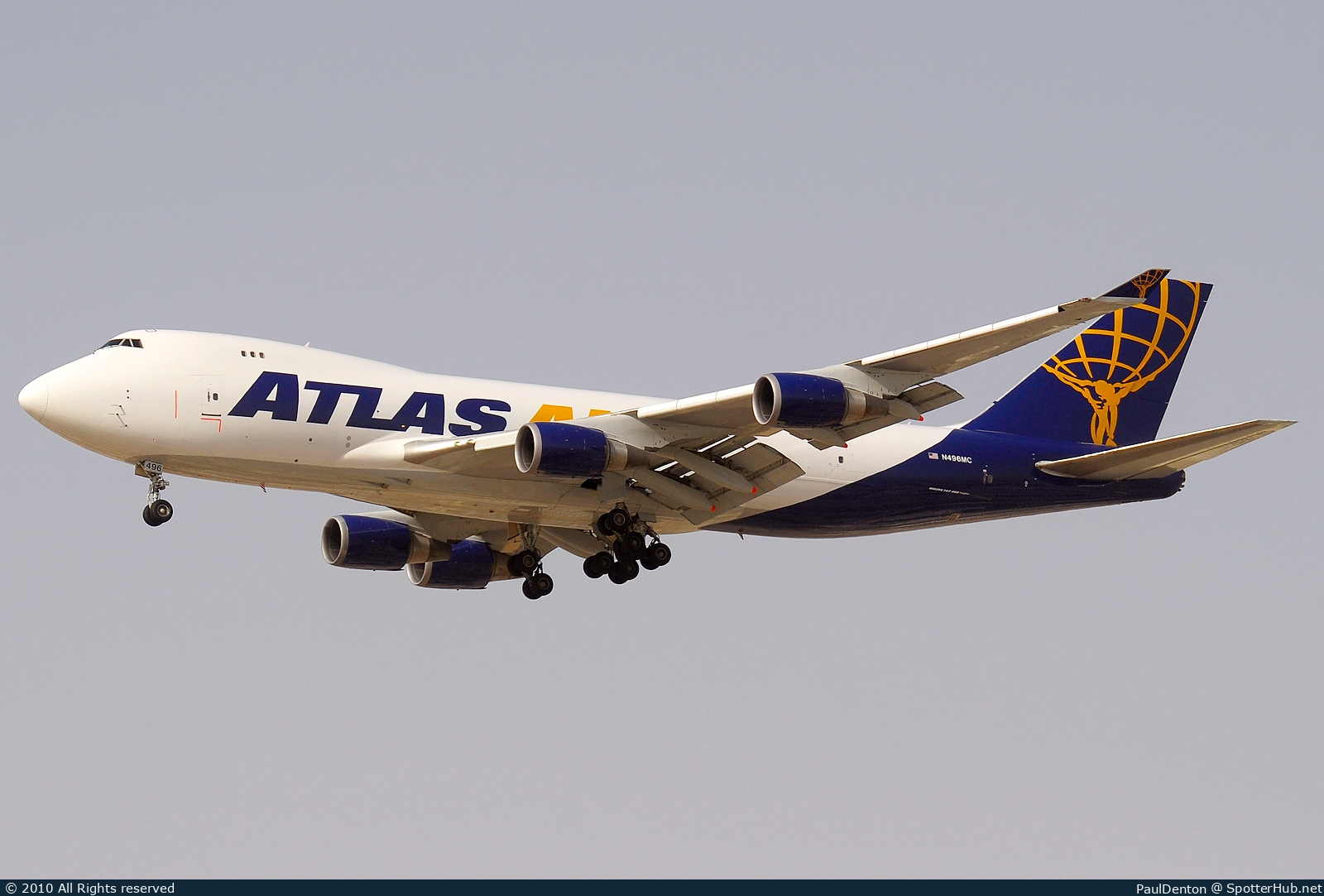 Photo of N496MC - Boeing 747-47UF operated by Atlas Air