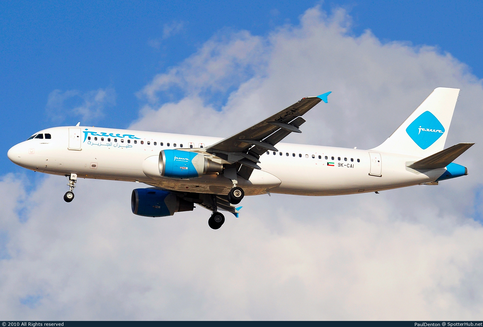 Photo of 9K-CAI - Airbus A320-214 operated by Jazeera Airways