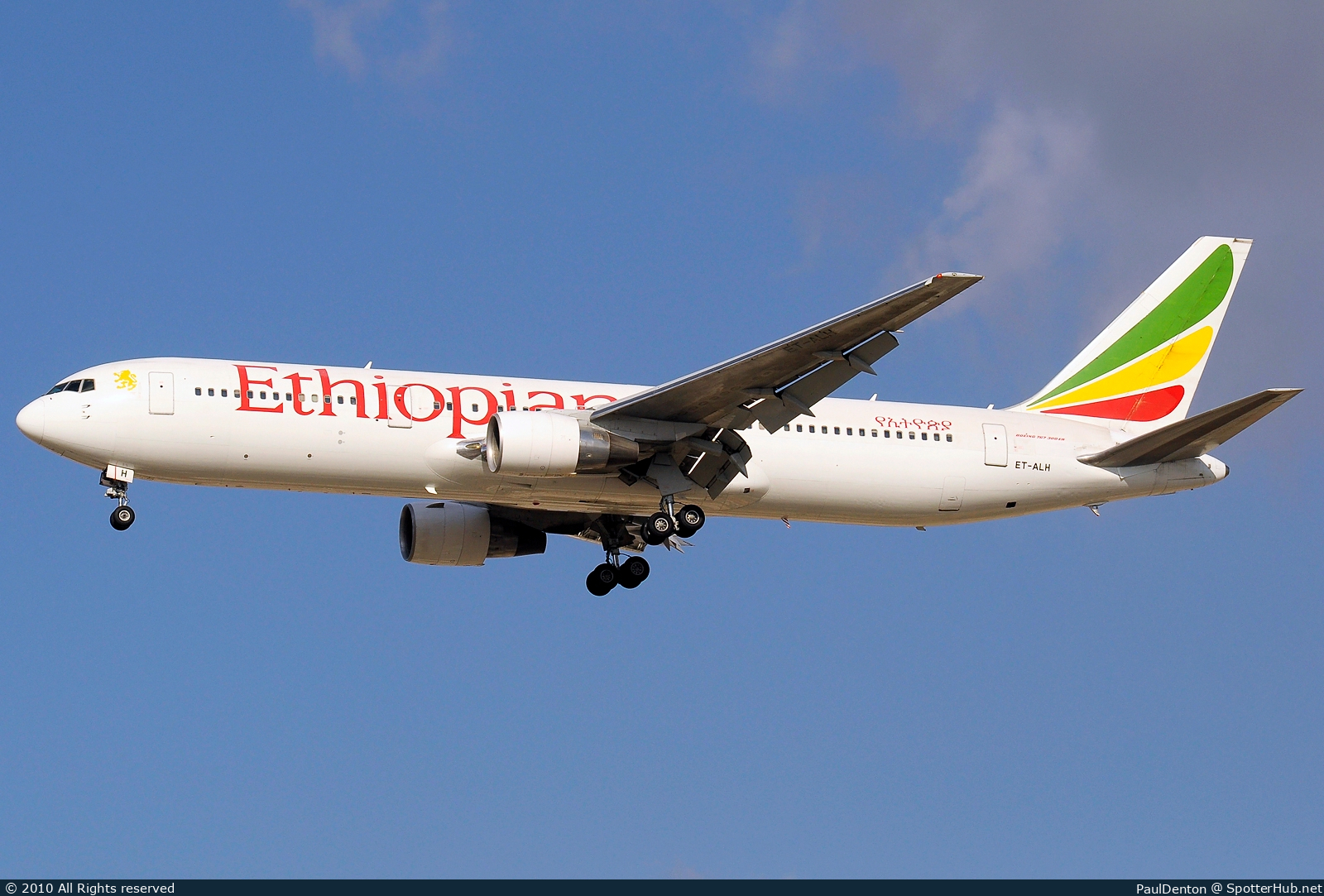 Photo of ET-ALH - Boeing 767-3BG(ER) operated by Ethiopian Airlines