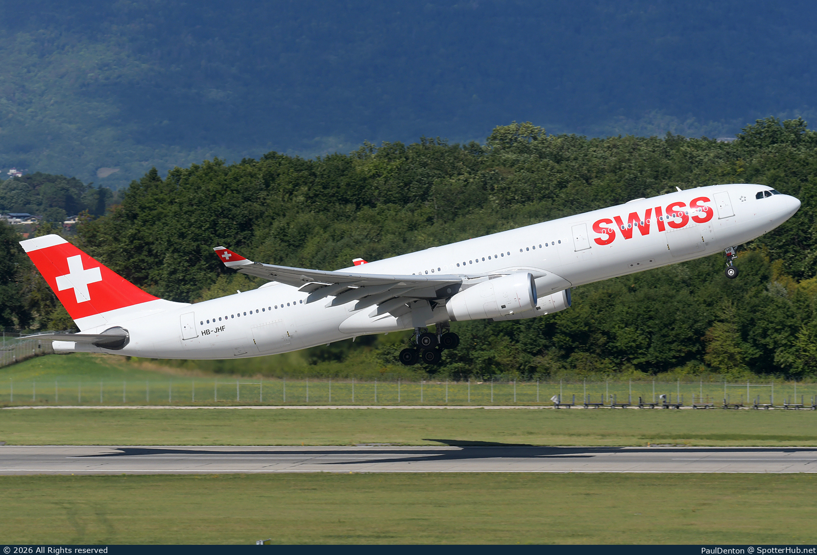 Photo of HB-JHF - Airbus A330-343 operated by Swiss International Air Lines
