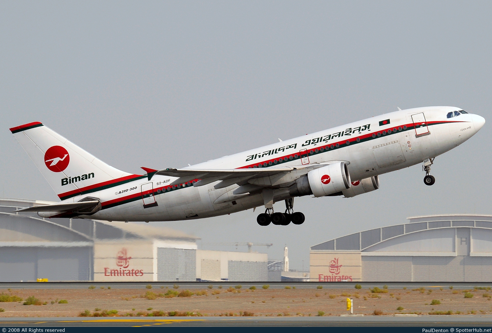 Photo of S2-ADF - Airbus A310-325 operated by Biman Bangladesh Airlines