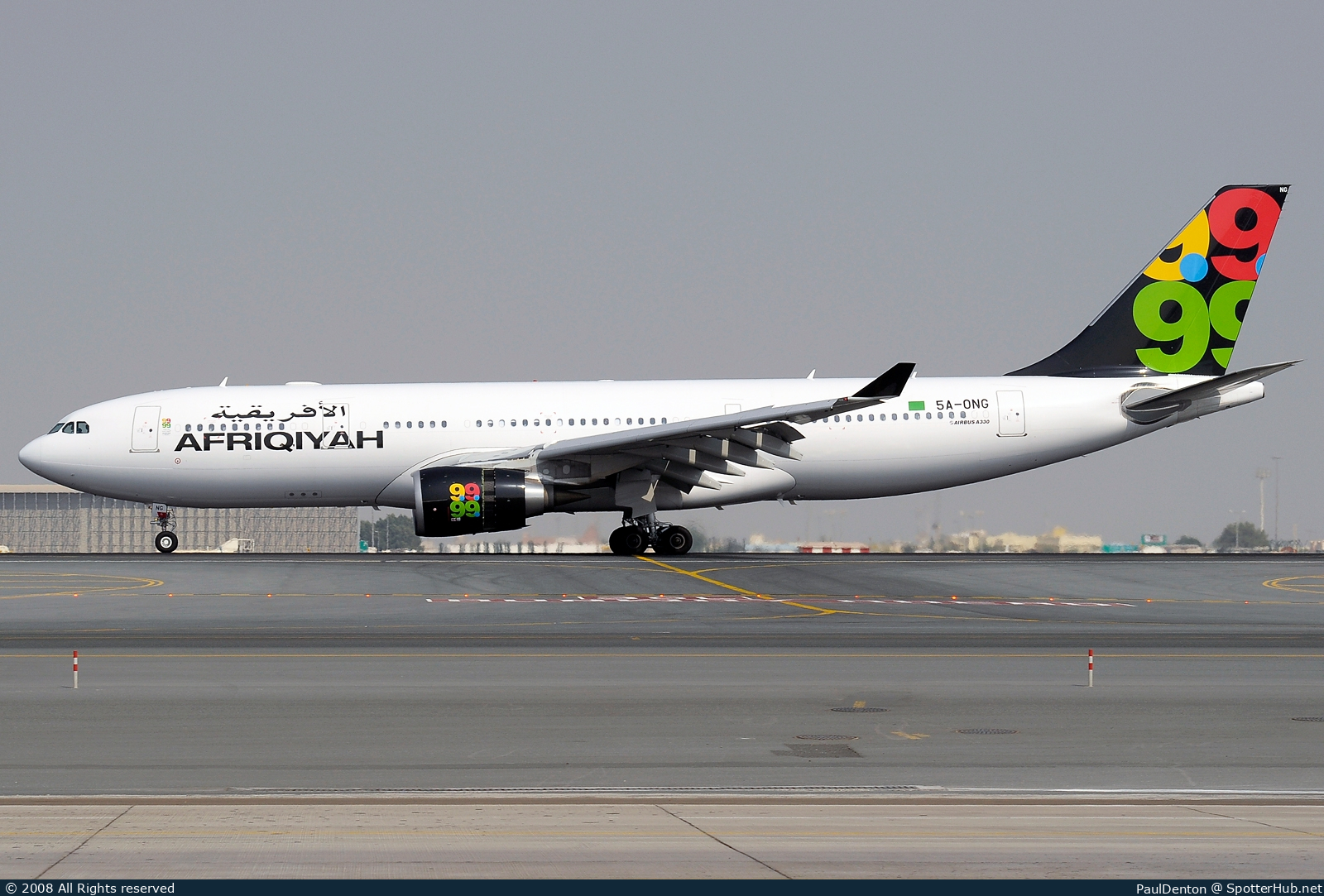 Photo of 5A-ONG - Airbus A330-202 operated by Afriqiyah Airways