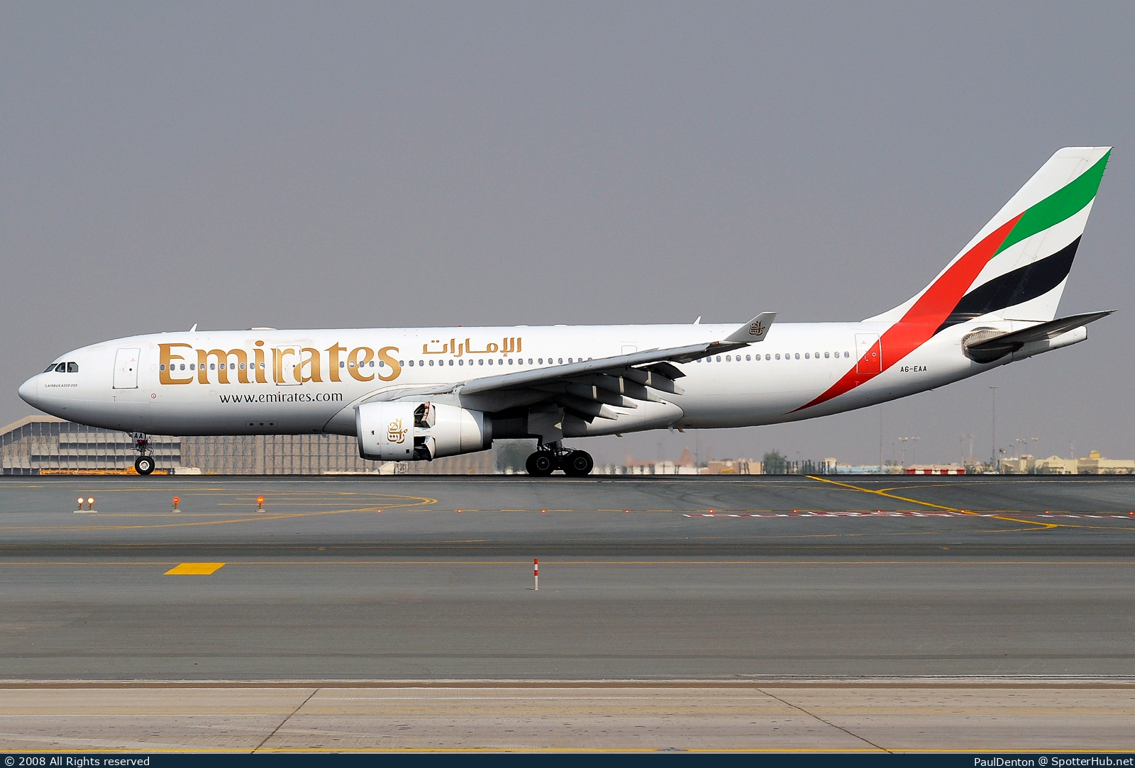 Photo of A6-EAA - Airbus A330-243 operated by Emirates