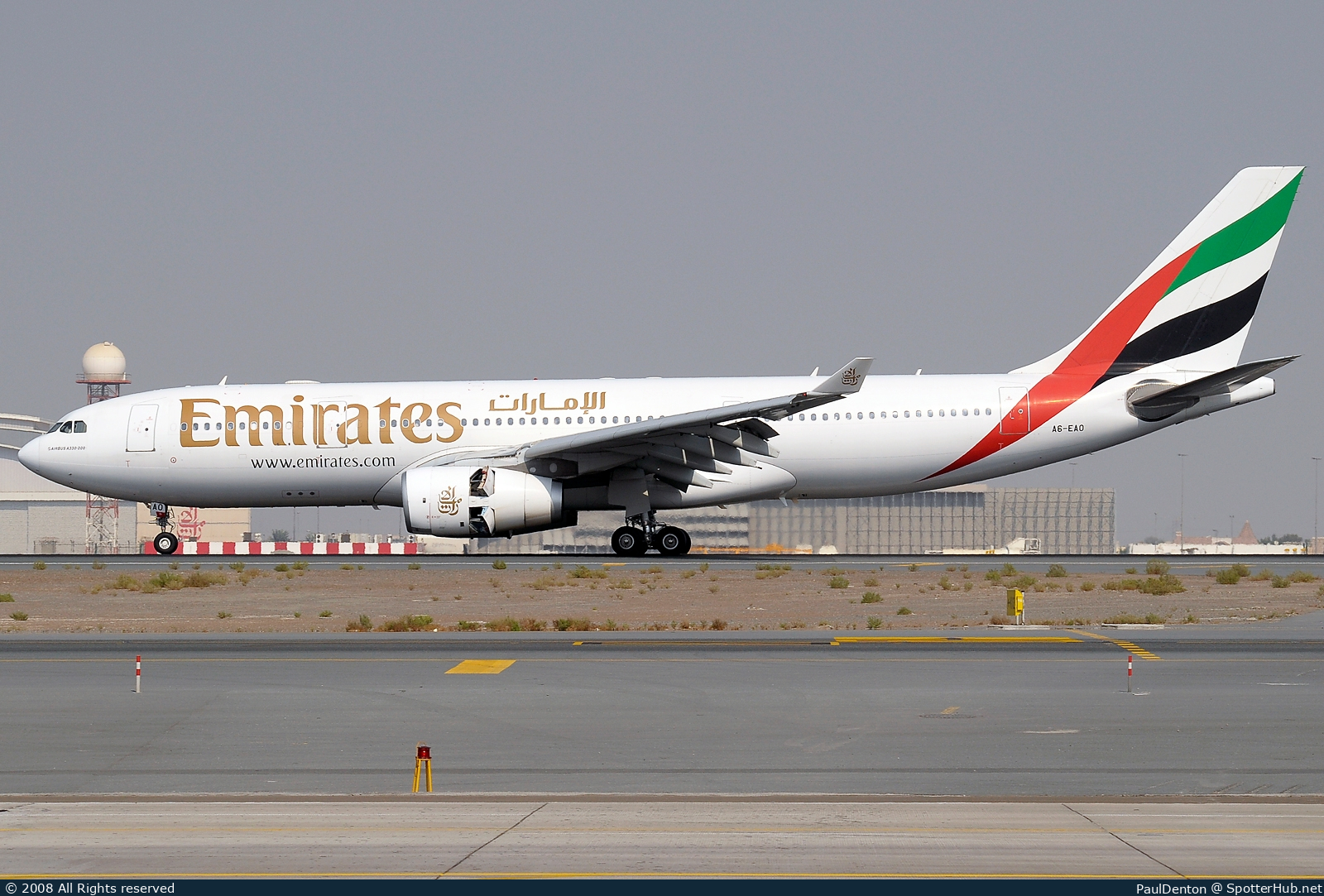 Photo of A6-EAO - Airbus A330-243 operated by Emirates